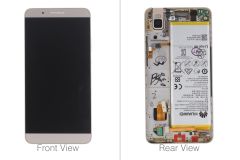 Official Huawei ShotX ATH-UL01 Gold LCD Screen & Digitizer with Battery - 02350NBK
