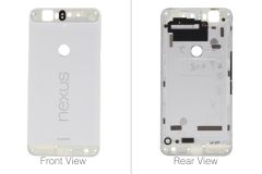 Genuine Huawei Nexus 6P Nin-A2 / Nin-A22 White Rear / Battery Cover with Buttons & NFC - 02350NEE
