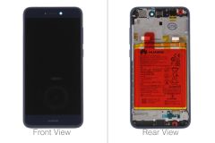 Genuine Huawei P8 Lite 2017, P9 Lite 2017 Blue LCD Screen & Digitizer With Battery - 02351VBV