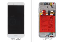 Genuine Huawei P8 Lite 2017 PRA-L21 White LCD Screen & Digitizer With Battery - 02351DLU