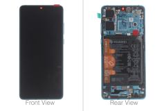 Official Huawei P30 Aurora Blue LCD Screen & Digitizer with Battery - 02354HRH (New Version)