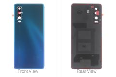 Official Huawei P30 Aurora Blue Battery Cover with Adhesive - 02352NMN