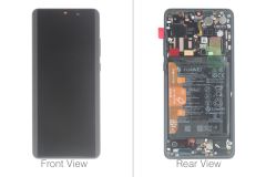 Official Huawei P30 Pro Black LCD Screen & Digitizer with Battery - 02352PBT