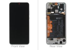 Official Huawei P30 Lite New Edition MAR-L21BX Pearl White LCD Screen & Digitizer - 02353FQB
