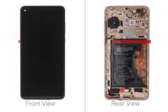 Official Huawei P40 ANA-NX9, ANA-LX4 Blush Gold LCD Screen & Digitizer - 02353MFV