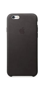 Official Apple iPhone 6, 6S Leather Case - Black