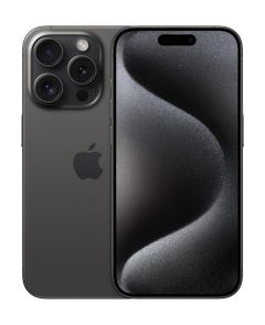 Apple iPhone 15 Pro 256GB Black Titanium Sim Free / Unlocked Mobile Phone - MTV13ZD/A