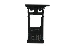 Genuine Sony Xperia XZs G8231 Black SIm Cap / Tray - 1307-4388