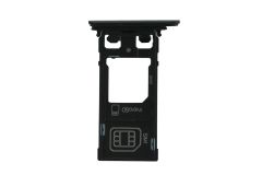 Genuine Sony Xperia XZs G8232 Black Dual Sim Cap / Tray - 1307-4392