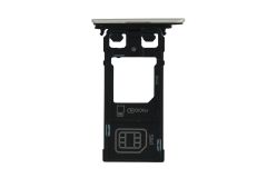 Genuine Sony Xperia XZs G8232 Warm Silver Dual Sim Cap / Tray - 1307-4393