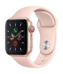 APPLE Watch Series 5 - Gold Aluminium with Pink Sand Sports Band, 44 mm - MWVE2B/A - A-Grade