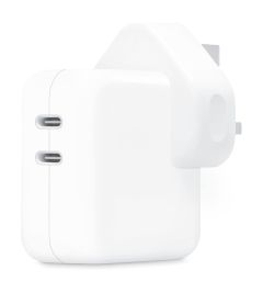 Official Apple MNWP3B/A 35W Dual USB-C Port Power Adapter - Retail Packed