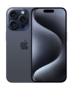 Apple iPhone 15 Pro 1TB Blue Titanium Sim Free / Unlocked Mobile Phone - MTVG3ZD/A