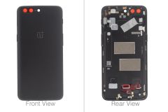 Official OnePlus 5 A5000 Black Battery Cover (No Lens) - 2011100007
