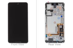 Official Google Pixel 3 XL Clearly White LCD Screen & Digitizer - 20GC1WW0S03