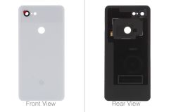 Official Google Pixel 3 XL Clearly White Battery / Rear Cover - 20GC1WW0S01