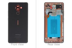 Genuine Nokia 7 Plus Dual Sim TA-1046 Black Rear / Battery Cover - 20B2NBW0002