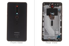 Genuine Nokia 6.1 2018 Dual Sim Black Rear / Battery Cover with NFC - 20PL2B00002