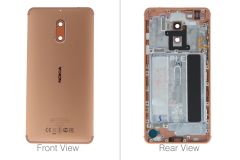 Genuine Nokia 6 TA-1021 Dual Sim Copper Rear / Battery Cover - 20PLEMW0004