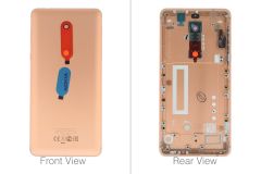 Genuine Nokia 6 TA-1033 Single Sim Copper Rear / Battery Cover - 20PLEMW0008