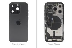 Official Apple iPhone 14 Pro Space Black Battery Cover (OEM Pulled)