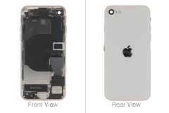 Official Apple iPhone SE 2022 White Battery Cover (OEM Pulled)