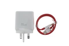 Official OnePlus Warp Charge 65w Power Adapter With Data Cable - UK - WC1007A41JH