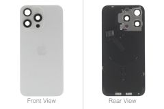 Official Apple iPhone 15 Pro Max White Titanium Battery Cover (OEM Pulled)