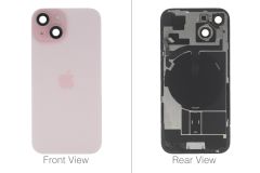 Official Apple iPhone 15 Plus Pink Battery Cover (OEM Pulled)