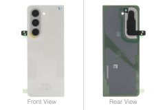 Official Samsung Galaxy Z Fold 5 5G SM-F946 Cream Battery Cover - GH82-31862B