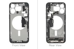 Official Apple iPhone 15 Pro Max Blue Titanium Chassis / Middle Frame (OEM Pulled)