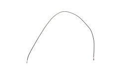 Genuine Google Pixel XL G-2PW2200 Black Coaxial Cable - 73H00632-00M