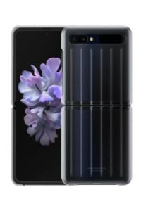 Official Samsung Galaxy Z Flip 5G Clear Cover Case - Transparent