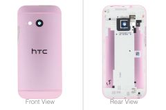 Genuine HTC One Mini 2 (M8 2014) Pink Laser Etching Rear / Battery Cover - 83H40012-08