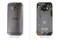 Genuine HTC One M8s Grey Laser Etching Rear / Battery Cover - 83H40034-01