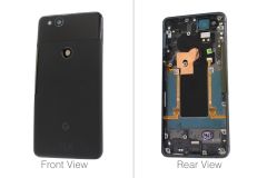 Genuine Google Pixel 2 Just Black Rear / Battery Cover & Edge Sensor - 83H90240-01