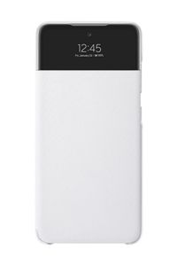 Official Samsung Galaxy A72 White S View Wallet Cover / Case - EF-EA725PWEGEE