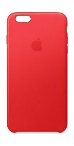 Official Apple iPhone 6, 6S Leather Case - Red
