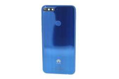 Genuine Huawei Y7 2018 London-L21A Blue Rear / Battery Cover with Fingerprint Sensor - 97070THH