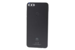 Genuine Huawei Y7 2018 London-L21B Black Rear / Battery Cover with Fingerprint Sensor - 97070THN
