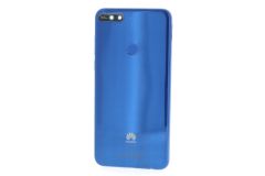 Genuine Huawei Y7 2018 London-L01 Blue Rear / Battery Cover with Fingerprint Sensor - 97070TPV