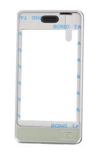 Genuine LG GD510 Pop Silver Font Cover Assembly - ACGK0141601