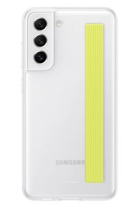 Official Samsung Galaxy S21 FE 5G G990 White Slim Strap Cover - EF-XG990CWEGWW