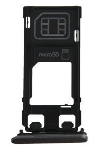 Genuine Sony Xperia X F5121 Black Sim Tray - 1302-4830