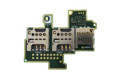  Genuine Sony Xperia M Dual C2004, C2005 Sim & Memory Card Reader - 311NIK2602E