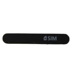 Genuine Samsung Galaxy T235 LTE Tab 4 7.0 Black Sim Card Cover / Cap - GH63-06398A