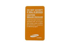 Genuine Samsung Orange Main Label Void Box Outer Seal - GH68-43312A