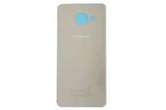 Genuine Samsung Galaxy A3 2016 A310 Gold Glass Battery Cover - GH82-11093A