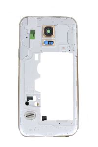 Genuine Samsung Galaxy S5 Mini G800F Gold Chassis with Speaker & Lens - GH96-07531D