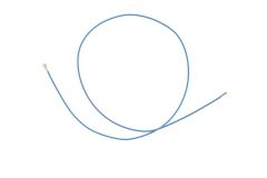 Official Samsung Galaxy Tab S7 LTE SM-T875 283.5MM Blue Coaxial Cable - GH39-01918A